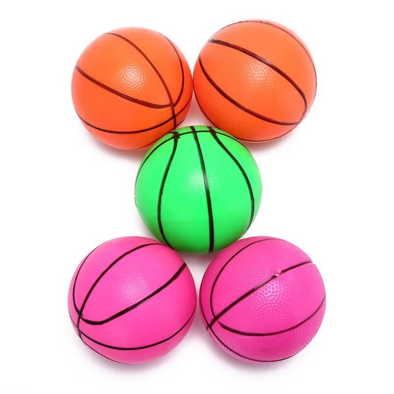 12Cm/16Cm Random Color Inflatable PVC Basketball Volleyball Beach Ball Kid Adult Sports Toy