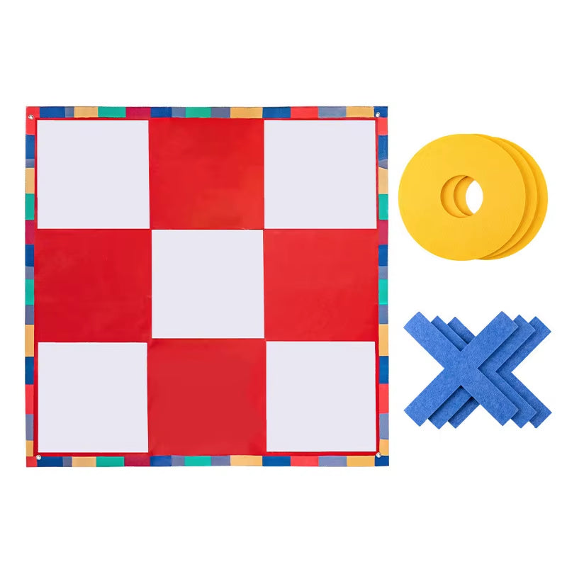 XO Chess Outdoor Indoor Toys Interaction Leisure Sports Group Team Building Games for Kids Adults Carnival Games Party Favor