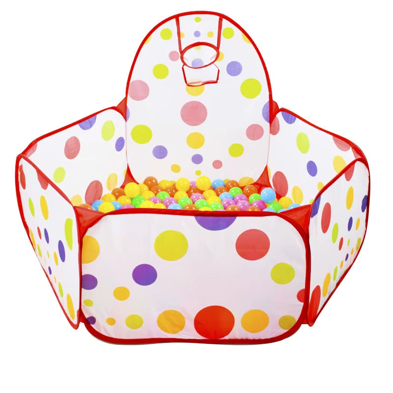 Children'S Ocean Ball Pool with Basketball Basket Bobo Pool Toy 0.9M (Excluding Ball)