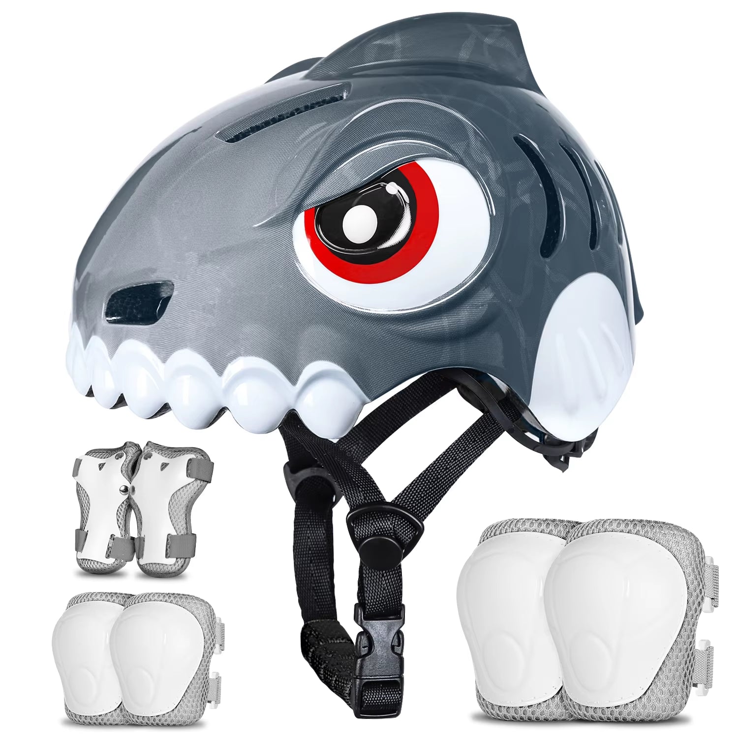 Kids Bicycle Helmet Children Sports Safety Protection Knee Elbow Pad Sets Balance Bike Roller Skating Cycling Helmets