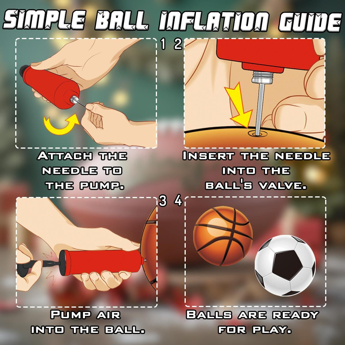 Football Goal Basketball Hoop Stand 2In1 Sports Kids Soccer Portable Fun Games
