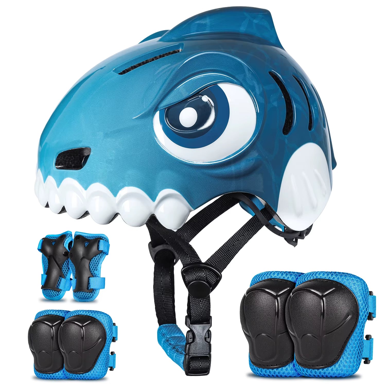 Kids Bicycle Helmet Children Sports Safety Protection Knee Elbow Pad Sets Balance Bike Roller Skating Cycling Helmets