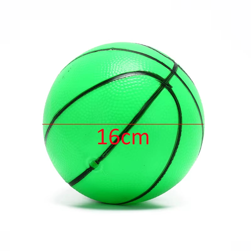 12Cm/16Cm Random Color Inflatable PVC Basketball Volleyball Beach Ball Kid Adult Sports Toy