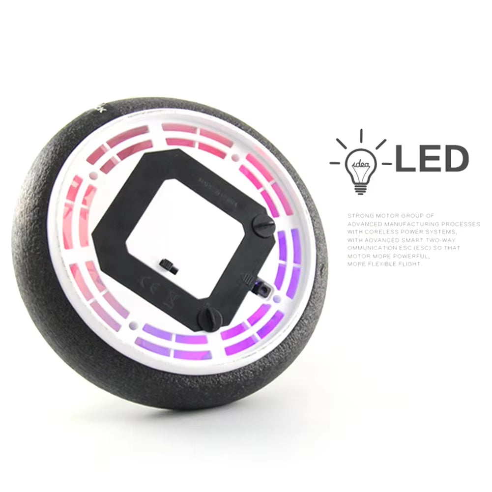 Air Power Hover Ball with LED Light and Foam Bumper Indoor Outdoor Toys Air Floating Soccer Ball Soccer Ball Toys Gifts for Kids